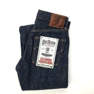 ONI DENIM 246-CCD-Kabuki 15oz Crushed Concrete Denim Kabuki Selvedge (34)